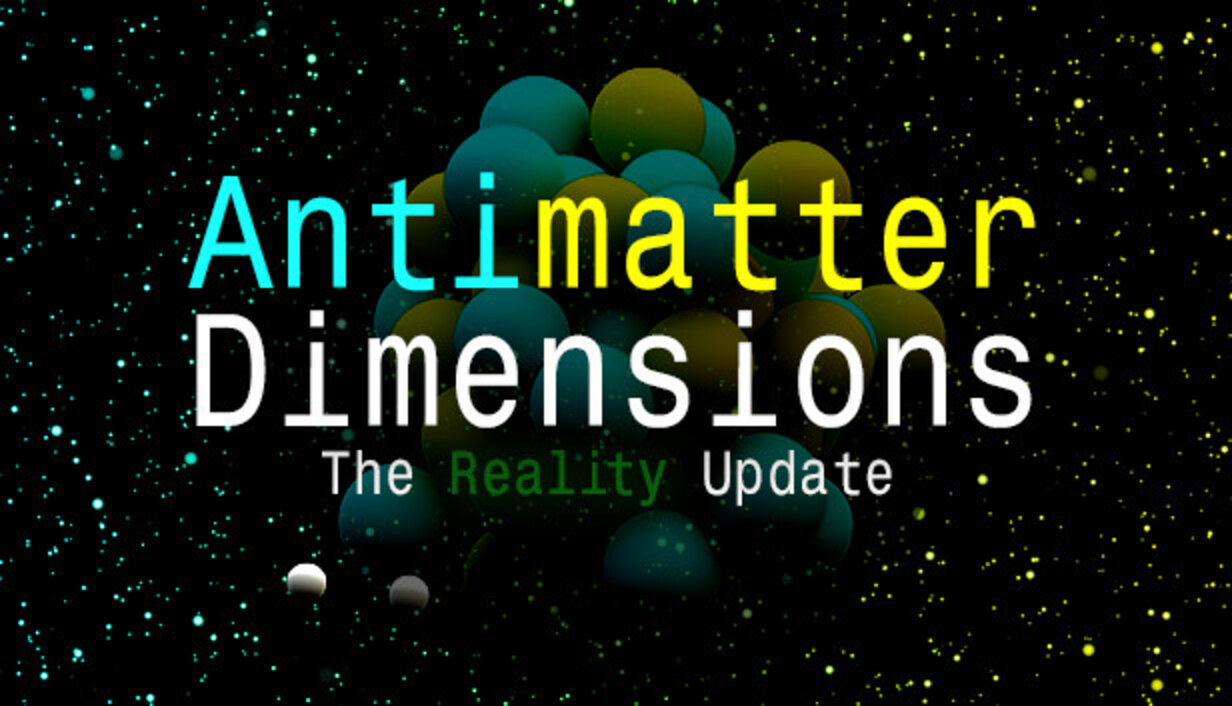 Antimatter Dimensions key art