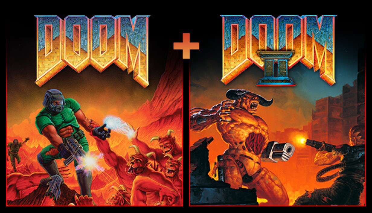 DOOM + DOOM II key art