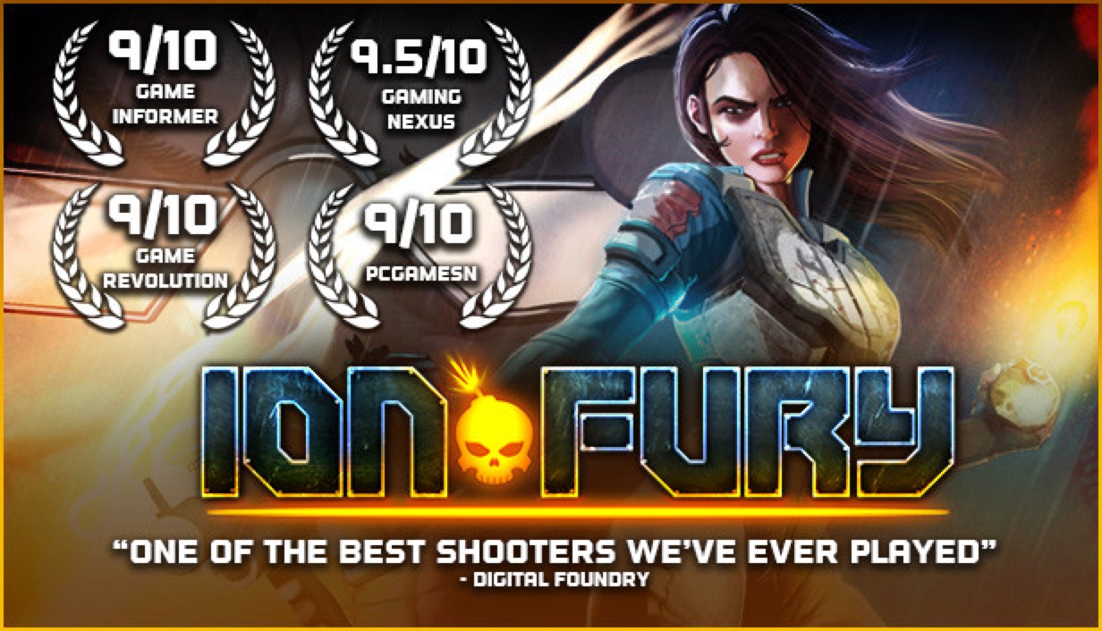 Ion Fury key art