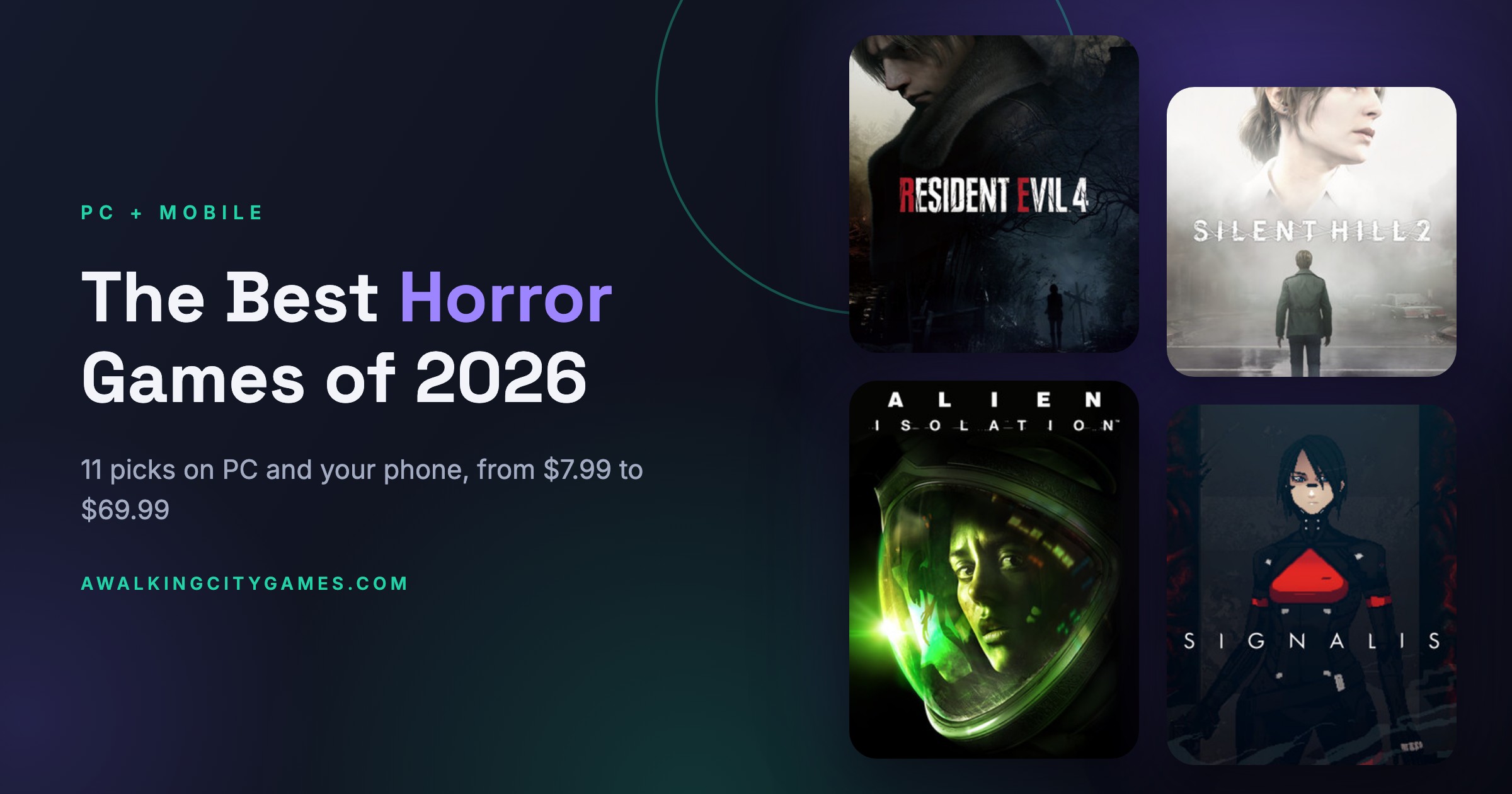 The Best Horror Games on PC and Mobile (2026)