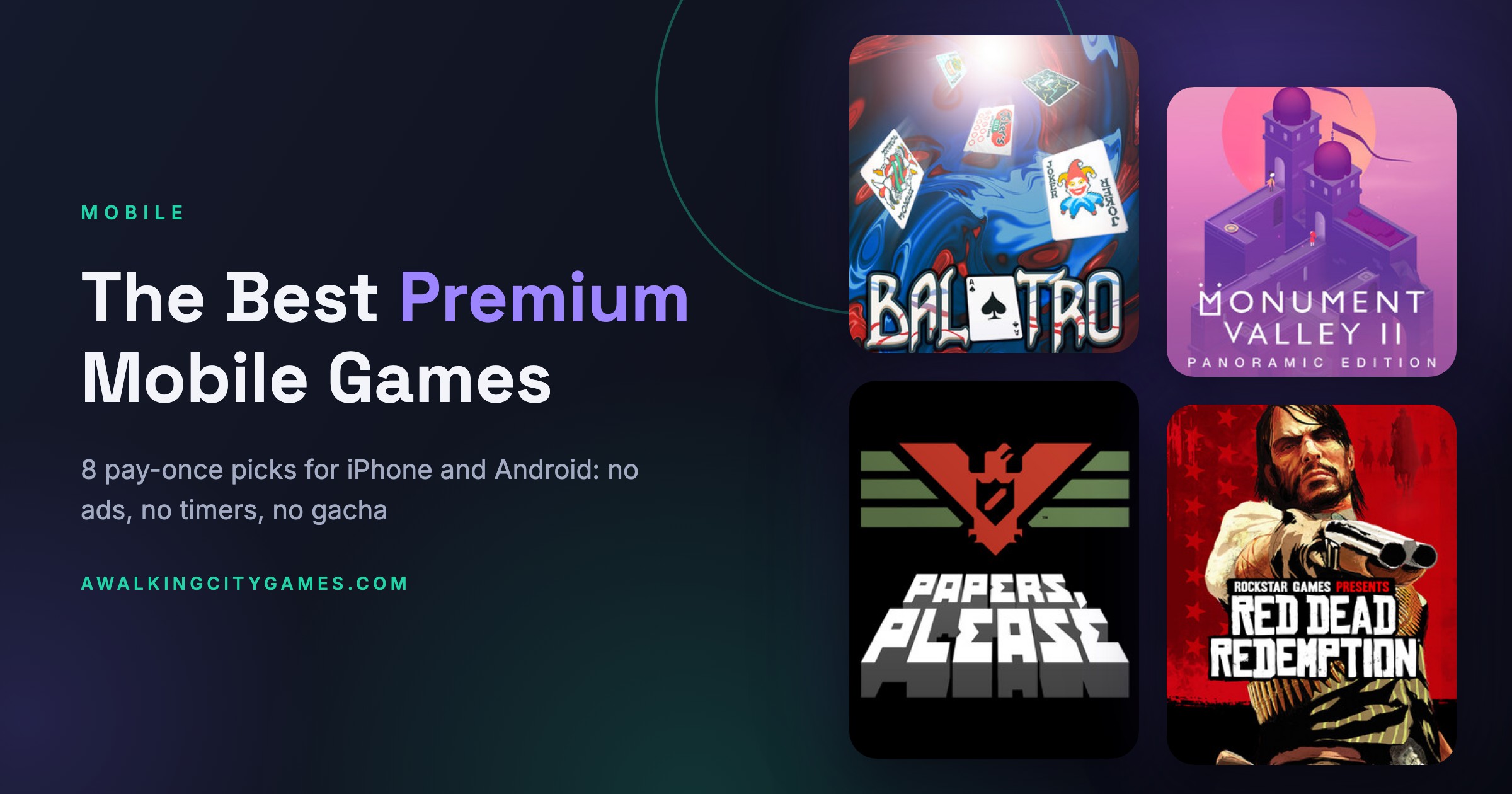 Best Premium Mobile Games With No Ads or IAP (2026)