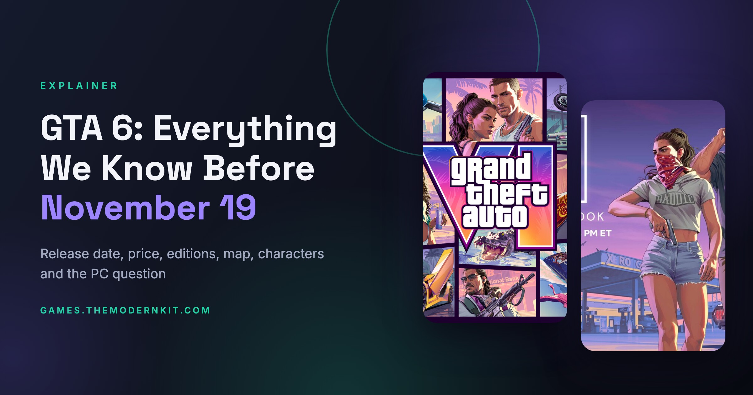 GTA 6: Everything We Know (Release Date, Price, PC, Map)
